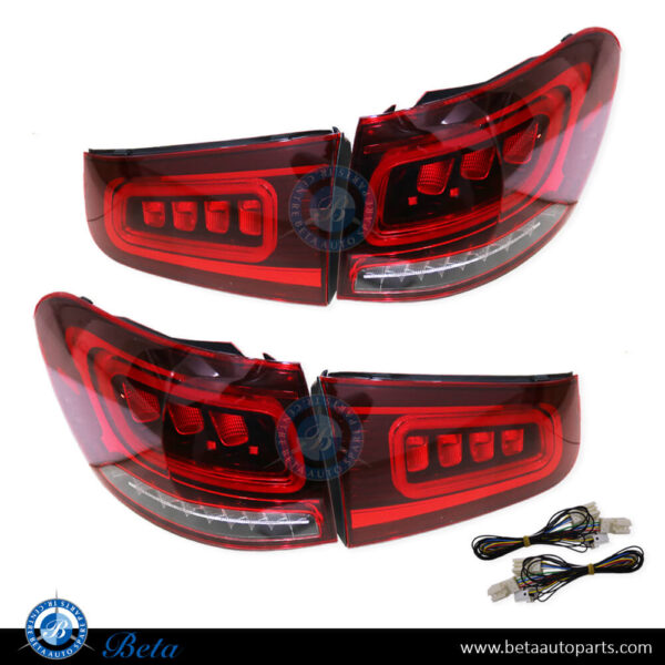 Mercedes GLC-Class W253 (2016-2022), Tail Lamps Upgrade to 2020 Look, China, 2539067300 / 2539067400 / 2539067700 / 2539067400