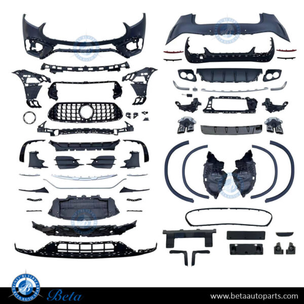 Mercedes GLC-Class X254 (2023-Up), Body Kit Upgrade To AMG GLC43 with Radiator Grille, China