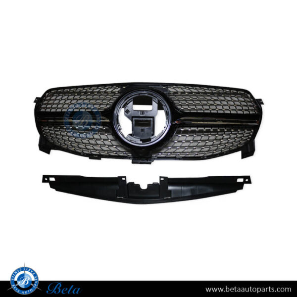 mercedes-gle-class-w167-radiator-grille-diamond-look-for-standard-bumper.jpg Mercedes GLE-Class W167 (2019-2023), Radiator Grille Diamond Look for Standard Bumper, China