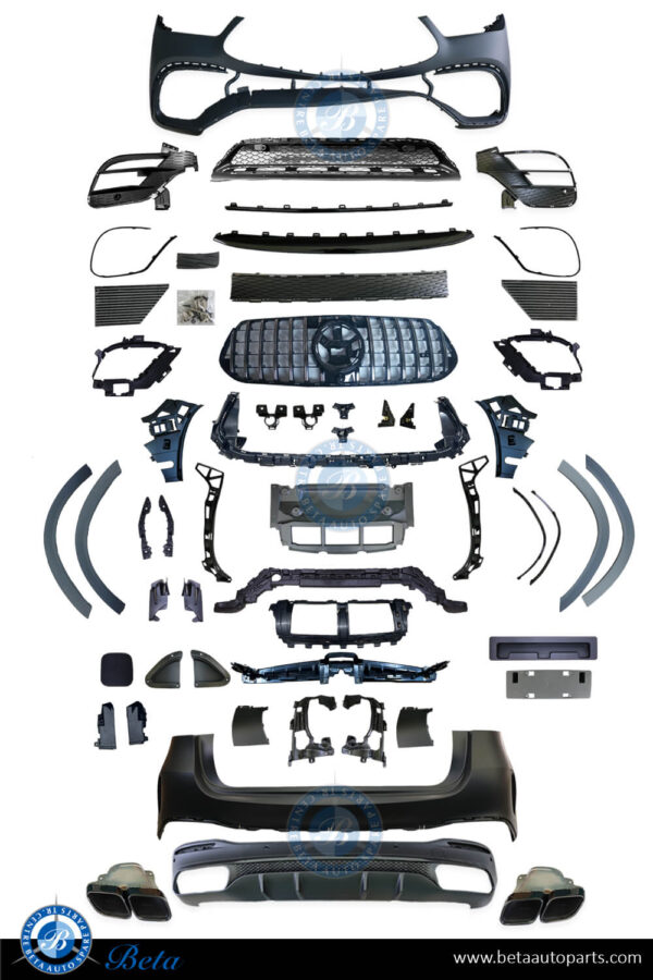 mercedes-gle-gle63s-body-kit-black-2019-parts.jpg Mercedes GLE-Class W167 (2019-Up), Body Kit AMG GLE63S (Black), China