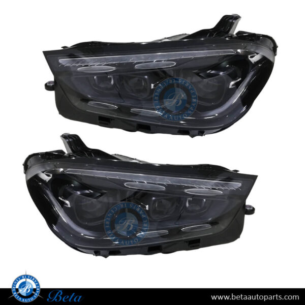 mercedes-gle-headlamp-upgrade-to-dynamic-led-2014-look.jpg Mercedes GLE-Class W167 / C167 (2019-Up), Headlamp Upgrade from Static LED to 2024 Dynamic LED, China, 1679060303 / 1679060403