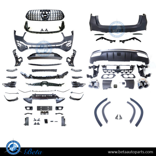 mercedes-gle-w167-gle53-body-kit-2024.jpg Mercedes GLE-Class W167 (2024-Up), Body Kit AMG GLE53 Look (Black), China