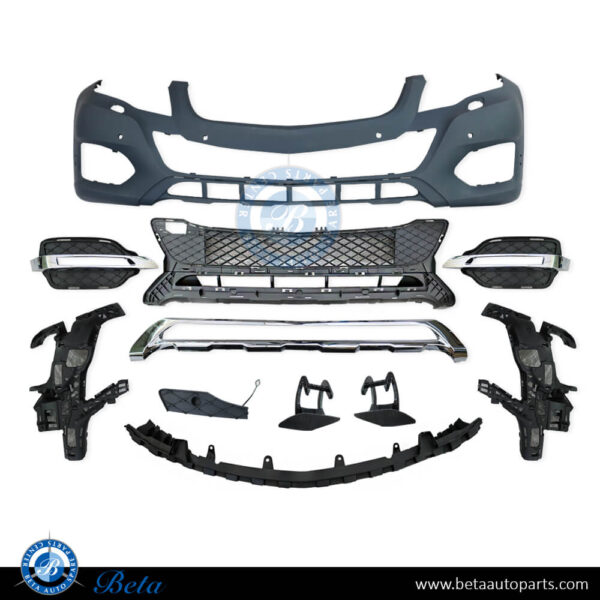 mercedes-glk-class-x204-front-bumper-basic-2048802249.jpg Mercedes GLK-Class X204 (2012-2015), Front Bumper Basic without Radiator Grille, China, 2048802249