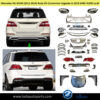 mercedes-ml-w166-conversion-upgrade-kit-to-amg-gle63-look-car-rear.jpg Mercedes ML-Class W166 (2012-2014), Body Kit Conversion Upgrade To 2015 AMG GLE63 Look, China