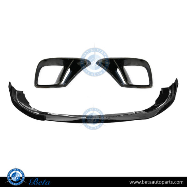 mercedes-s-class-w222-brabus-look-front-spoiler.jpg Mercedes S-Class W222 (2018-2020), Front Bumper Lower Spoiler BBS Look for Normal AMG, China