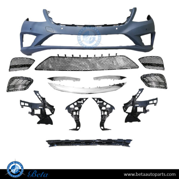 Mercedes S-Class W222 (2014-2017), Front Bumper Normal AMG with PDC, Taiwan, 2228801847
