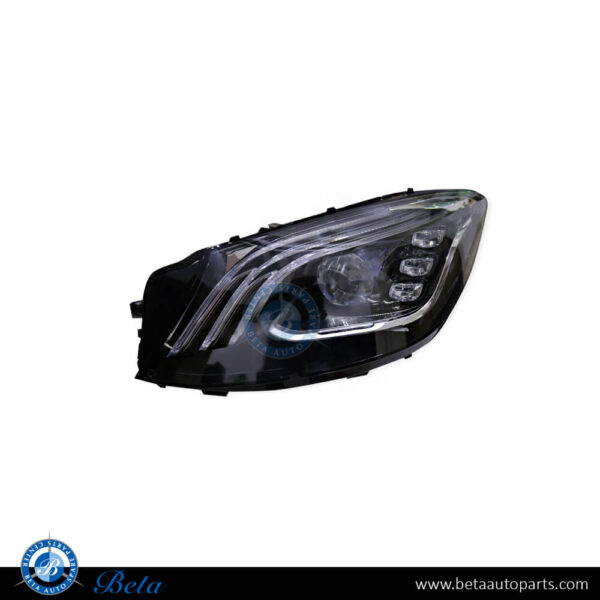 Mercedes S-Class W222 (2018-2020), Headlamp LED (Left), China, 2229067703