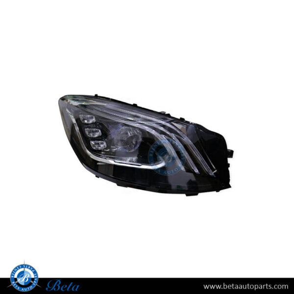 Mercedes S-Class W222 (2018-2020), Headlamp LED (Right), China, 2229067803