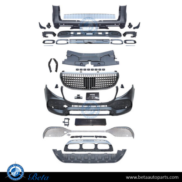 mercedes-vito-w447-body-kit-upgrade-vs600-maybach-look-parts.jpg Mercedes Vito W447 (2015-Up), Body Kit Upgrade To VS600 Maybach Look with Radiator Grille, China