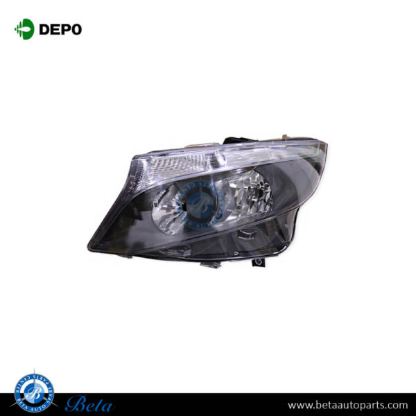 mercedes-vito-w447-headlamp-left-4478200061.jpg Mercedes Vito W447 (2015-Up), Headlamp (Left), Depo, 4478200061