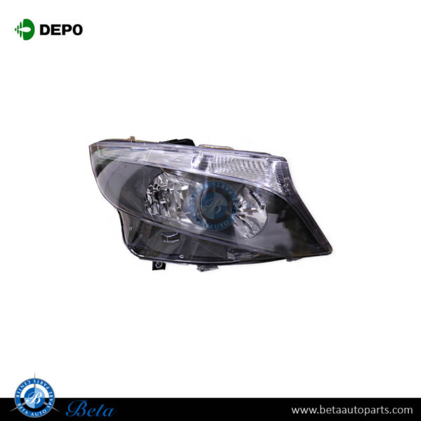 mercedes-vito-w447-headlamp-right-4478200161.jpg Mercedes Vito W447 (2015-Up), Headlamp (Right), Depo, 4478200161
