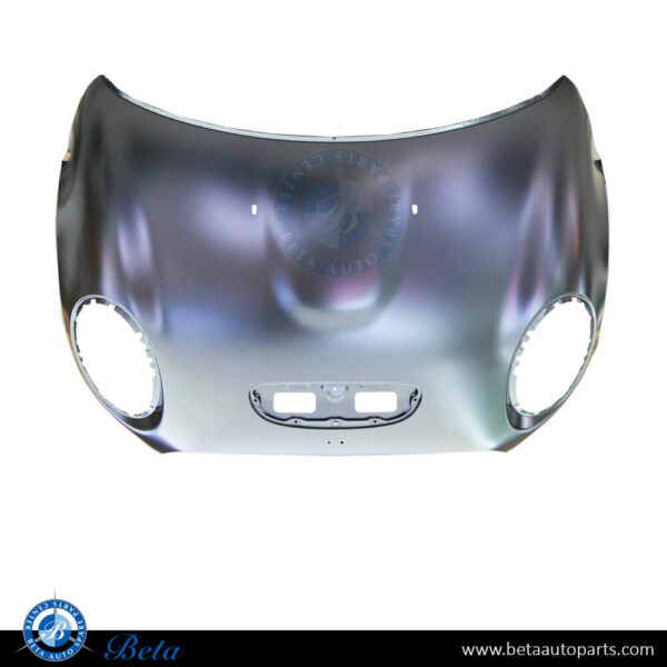 MINI Hatch F55 / F56 (2014-2023), Hood with Turbo Hole Steel, Taiwan, 41007374520, 41008499869