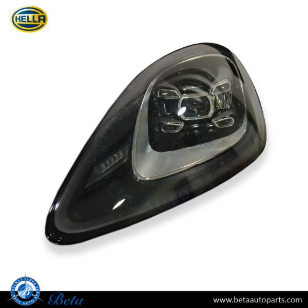 porsche-cayenne-2018-headlamp-left-hella-9Y0941033T.jpg Porsche Cayenne (2018-Up), Headlamp LED (Left), Hella, 9Y0941033T / 9Y0941043T
