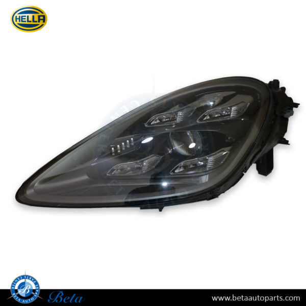 porsche-cayenne-headlamp-left2-9Y0941035J.jpg Porsche Cayenne (2018-Up), Headlamp LED (Left), Hella, 9Y0941035J, 9Y0941077J