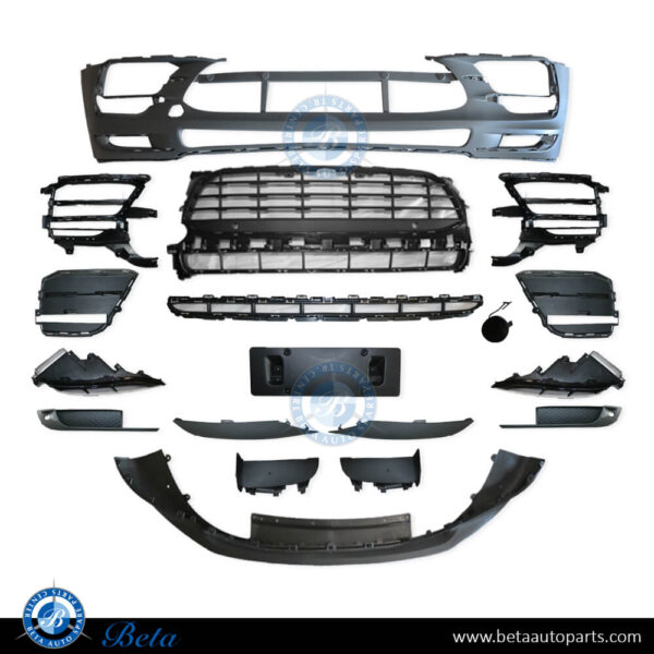 Porsche Macan (2019-Up), Front Bumper with DRL, China, 95B807221K