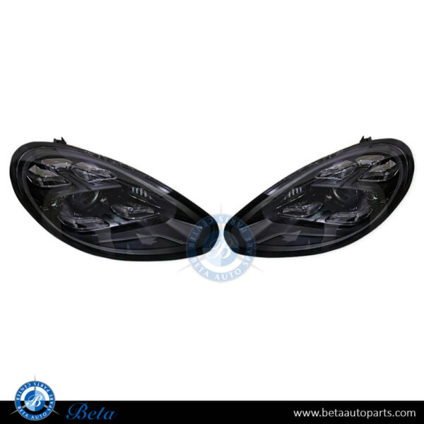 Porsche Panamera (2010-2013), Headlamp Upgrade to 2017 Adaptive LED  with AFS Fit for Xenon And Adaptive, China, 97063116315 / 97063116415