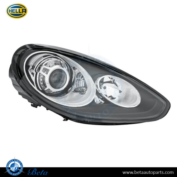 Porsche Panamera (2014-2016), Headlamp Xenon (Right), Hella, 97063117054