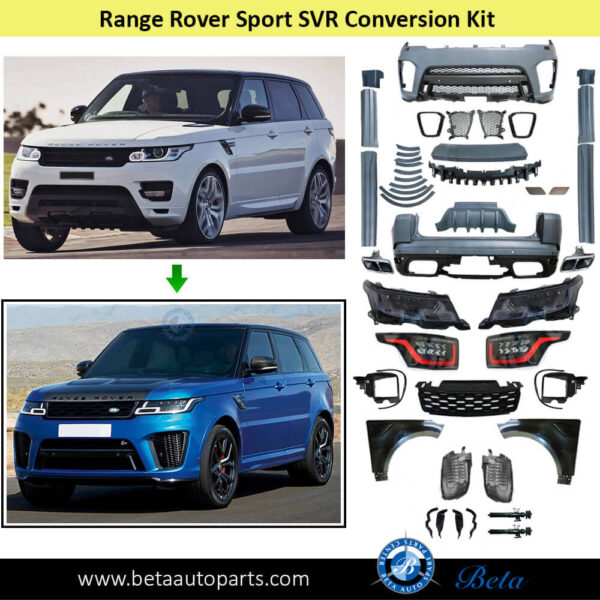 range-rover-svr-conversion-kit-2018.jpg Range Rover Sport (2013-2017), Body Kit Conversion Upgrade to 2018 SVR Look (4 Lens), China