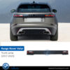 Range Rover Velar (2017-2023), Trunk Lamp (Center), China, LR093450