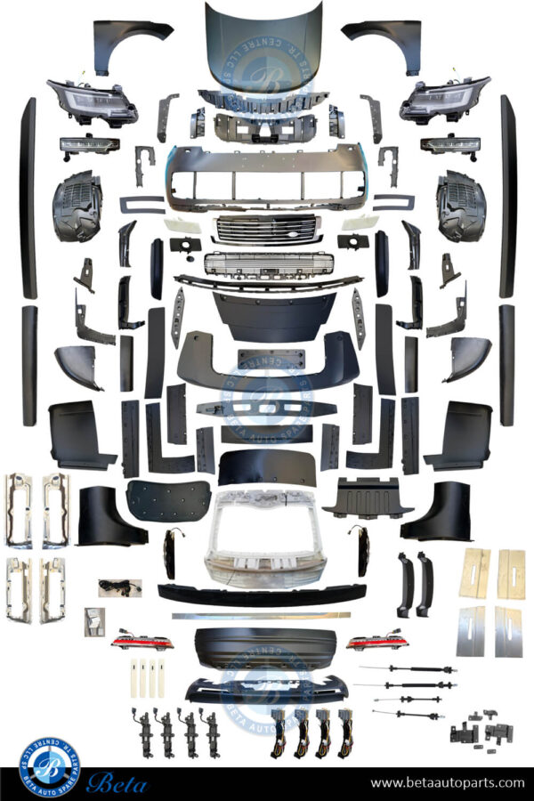 Range Rover Vogue (2013-2017), Body Kit Conversion Upgrade to 2023 SV Look, China