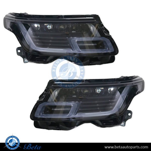 Range Rover Vogue (2013-2017), Headlamp Upgrade to 2018 High++ Look (4 Lens), China, LR067204 / LR067213