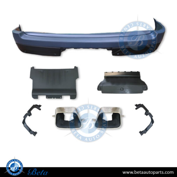Range Rover Vogue (2018-2022), Rear Bumper with PDC with Park Assist, China, LR105876