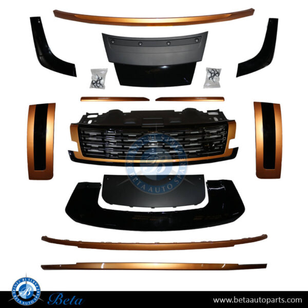 range-rover-vogue-strip-kit-gold.jpg Range Rover Vogue (2023-Up), Strip Kit (Gold), China