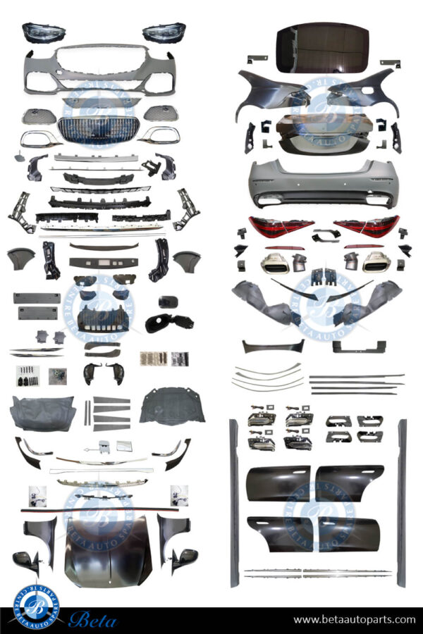 s-class-w221-conversion-upgade-kit-to-w223-maybath-look-car-parts.jpg Mercedes S-Class W221 (2006-2013), Body Kit Conversion Upgrade To W223 Maybach Look, China