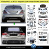 s-class-w221-conversion-upgade-kit-to-w223-maybath-look-car-rear.jpg Mercedes S-Class W221 (2006-2013), Body Kit Conversion Upgrade To W223 Maybach Look, China