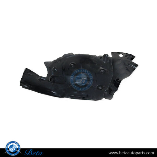 BMW 7 Series F01 / F02 (2009-2015), Front Wheel Fender Liner - Rear Half (Left), Taiwan, 51717185159