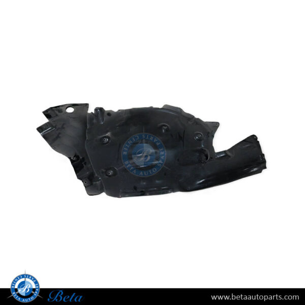 BMW 7 Series F01 / F02 (2009-2015), Front Wheel Fender Liner - Rear Half (Right), Taiwan, 51717185160