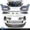 Volkswagen Arteon (2018-2020), Front Bumper with PDC with Washer with Radiator Grille, China, 3G8807013B / 3G8807014B