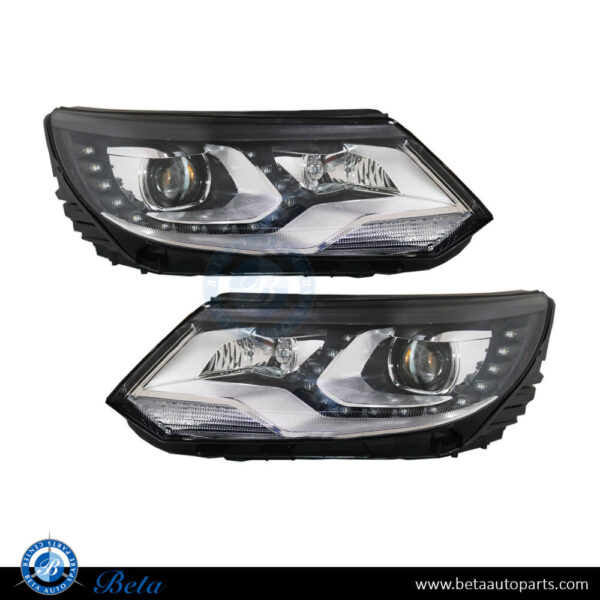 Volkswagen Tiguan (2012-2016), Headlamp Upgrade from Normal to LED, China, 5N2941005 / 5N2941006