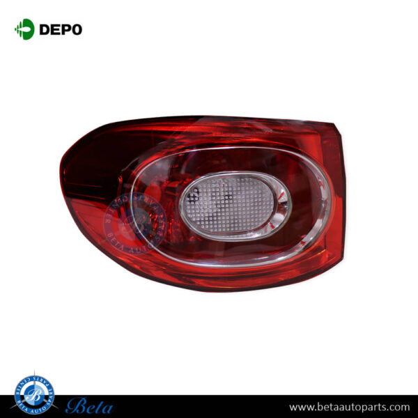 Volkswagen Tiguan (2008-2011), Tail Lamp (Left), Depo, 5N0945095D / 5N0945095F / 5N0945095D