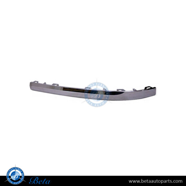 Volkswagen Touareg (2015-2017), Front Bumper Moulding - Chrome (Right), China, 7P6853254