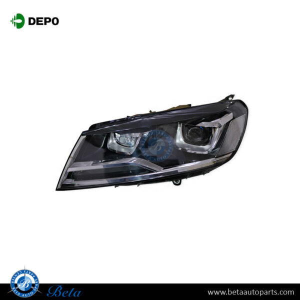 Volkswagen Touareg (2015-2017), Headlamp Xenon (Left), Depo, 7P1941039