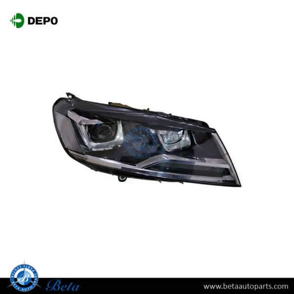 Volkswagen Touareg (2015-2017), Headlamp Xenon (Right), Depo, 7P1941040