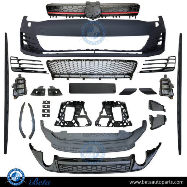 Volkswagen Golf 7 (2013-2016), Body Kit Upgrade to GTI Look, China