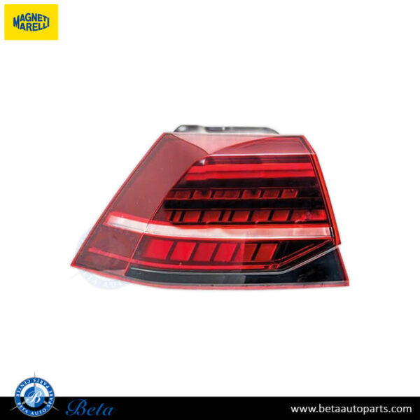 Volkswagen Golf 7.5 (2017-2019), Tail Lamp LED (Left), Magneti Marelli, 5G0945207G