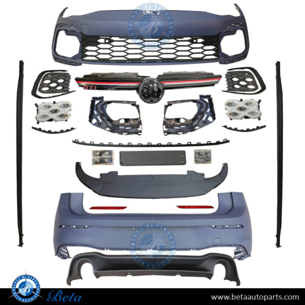 Volkswagen Golf 8 (2020-Up), Body Kit Upgrade to GTI Look, China