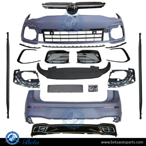 Volkswagen Golf 8 (2020-Up), Body Kit Upgrade to R-Line Look, China