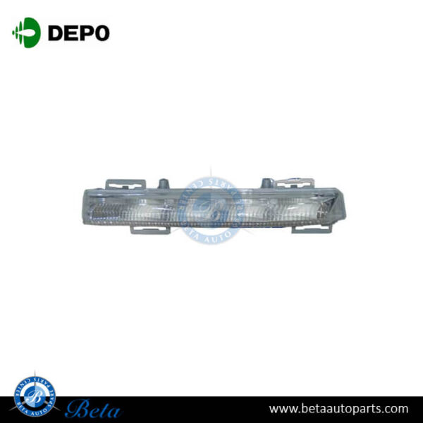 Mercedes C-Class / E-Class W204 / W212 / C207 (2010-2014), Day Running Lamp - DRL (Left), Depo, 2049068900